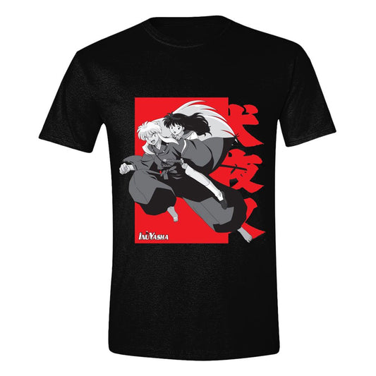 InuYasha T-Shirt Kagome on Inuyasha's Back Size S 5055917634584