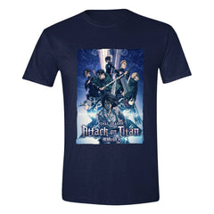 Attack On Titan T-Shirt Season Poster Size S 5056318040301