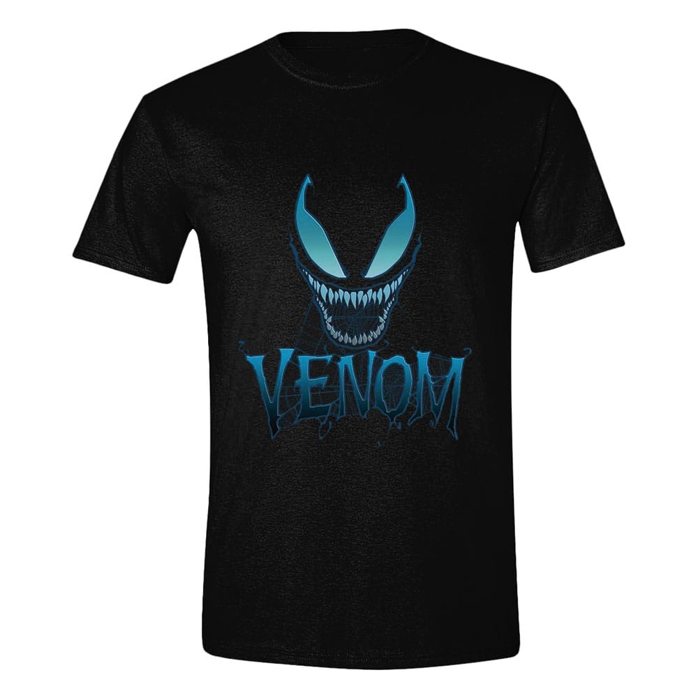 Marvel T-Shirt Venom Blue Web Face Size S 5063283698284