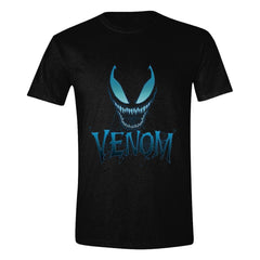 Marvel T-Shirt Venom Blue Web Face Size S 5063283698284