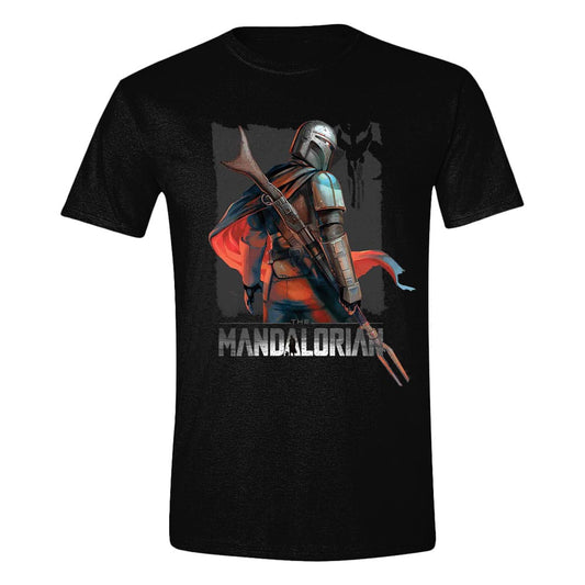 Star Wars The Mandalorian T-Shirt Mando Pose  5063376506007