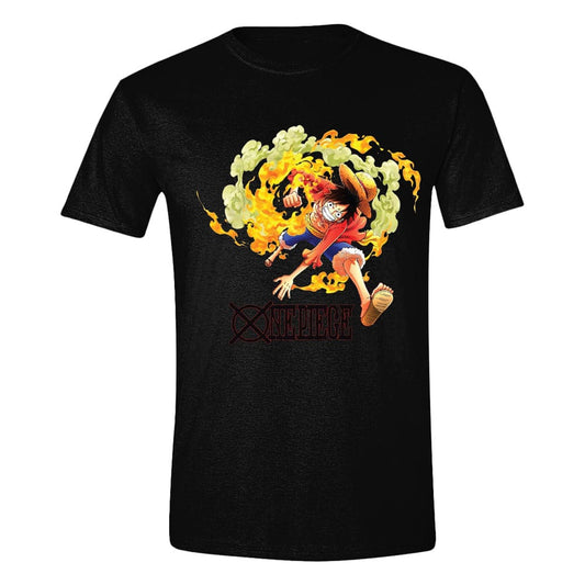 One Piece T-Shirt Luffy Attack Size M 8435073772226