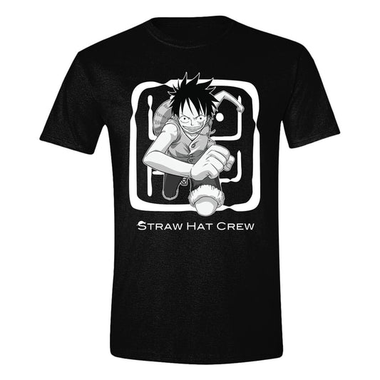 One Piece T-Shirt Luffy Jumping Size XL 8435073774176
