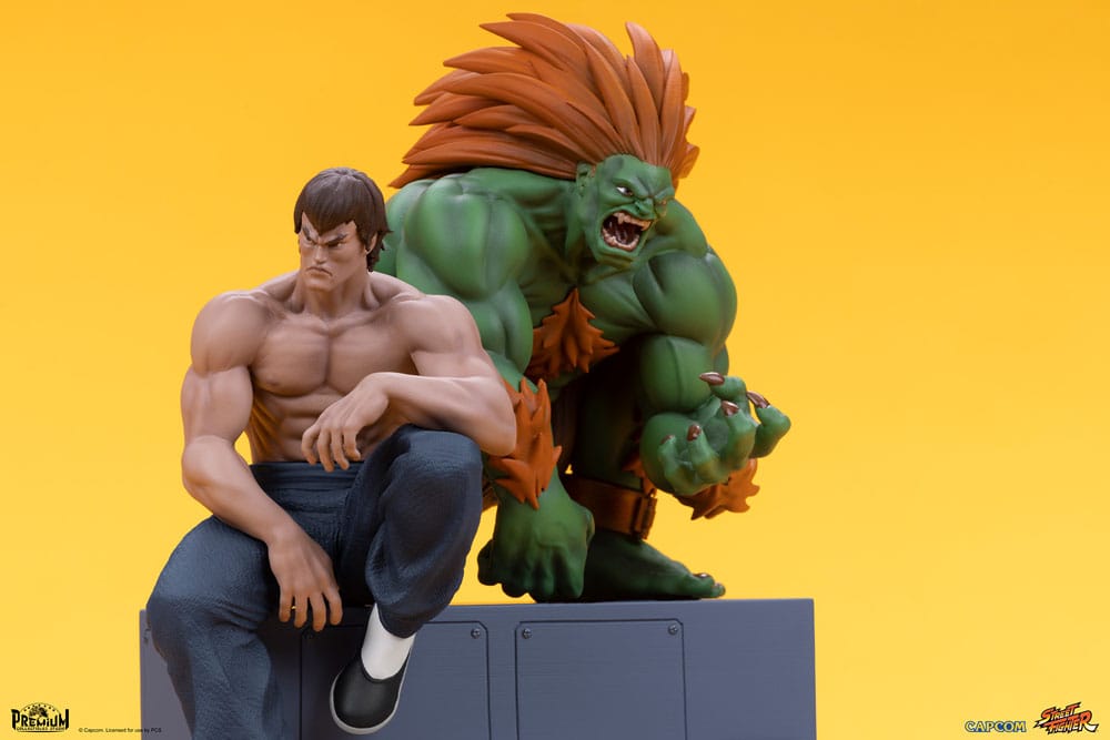 Street Fighter PVC Statues 1/10 Blanka & Fei Long 21 cm 0656793638069