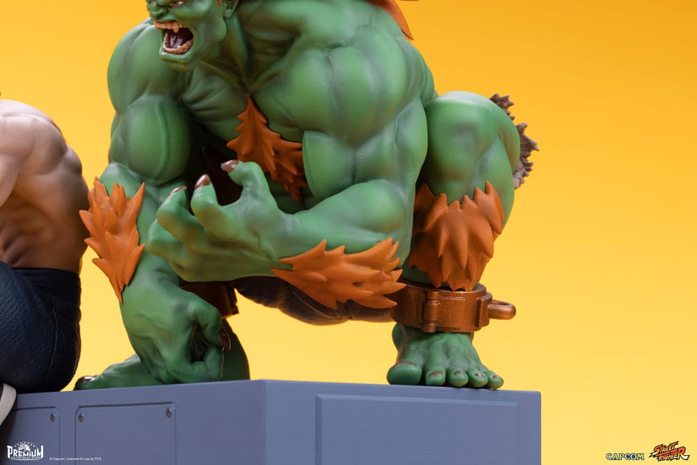 Street Fighter PVC Statues 1/10 Blanka & Fei Long 21 cm 0656793638069