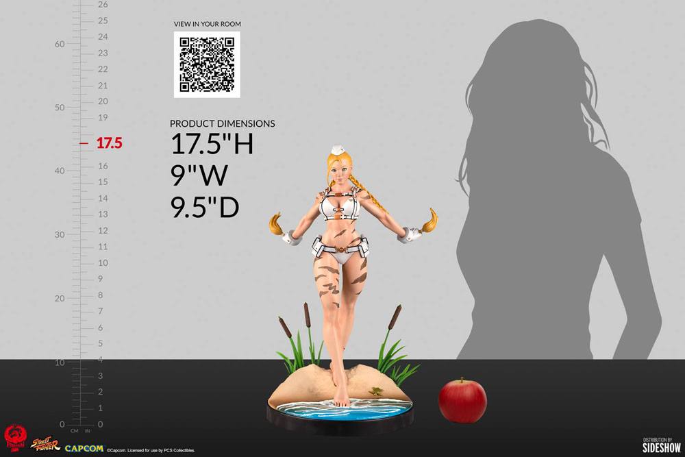 Street Fighter Statue 1/4 Cammy: Player 2 44  0701575418282