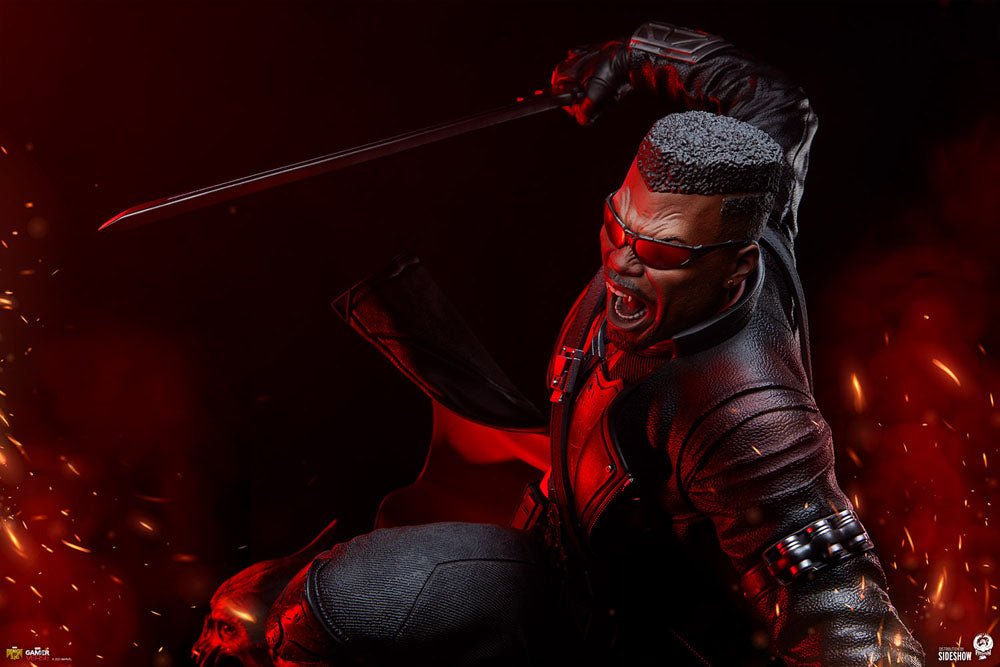 Midnight Suns Marvel Gamerverse Statue 1/3 Blade 78 cm 0712179859302