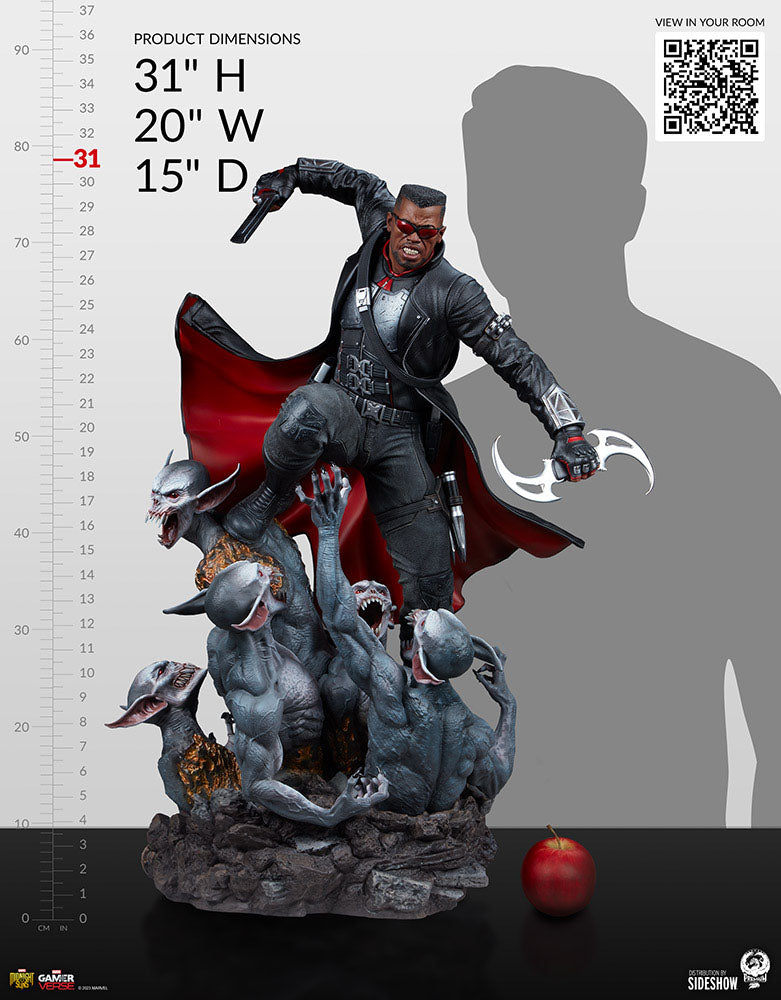 Midnight Suns Marvel Gamerverse Statue 1/3 Blade 78 cm 0712179859302