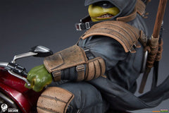 Teenage Mutant Ninja Turtles Statue 1/4 The Last Ronin On Bike 53 cm 0712179859418