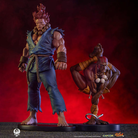 Street Fighter PVC Statues 1/10 Akuma & Dhals 0712179860650