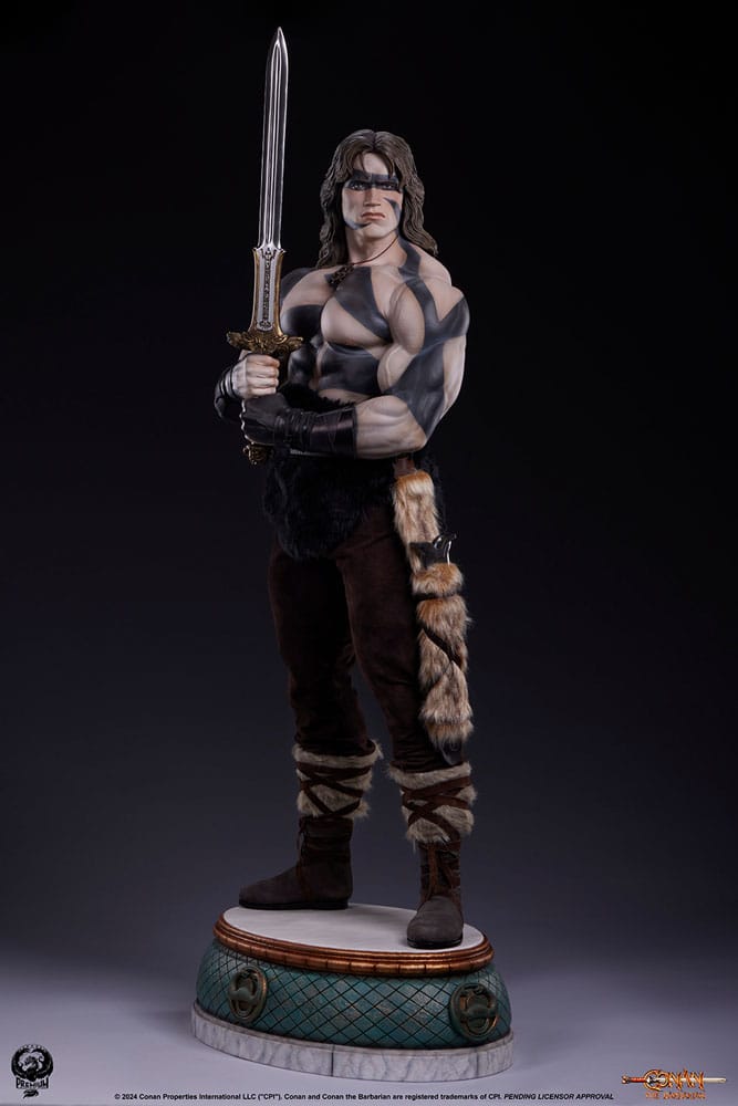 Conan the Barbarian Elite Series Statue 1/2 Conan Warpaint Edition 116 cm 0783214378409