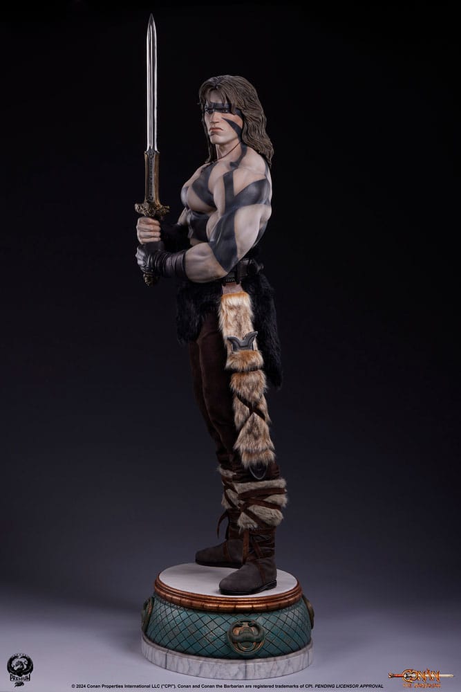 Conan the Barbarian Elite Series Statue 1/2 Conan Warpaint Edition 116 cm 0783214378409