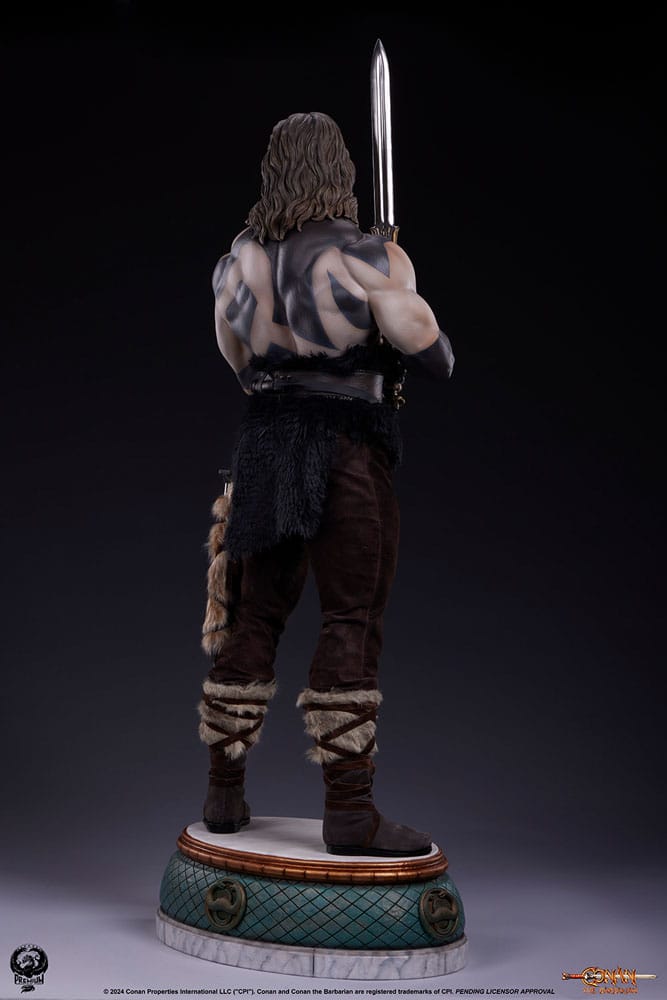 Conan the Barbarian Elite Series Statue 1/2 Conan Warpaint Edition 116 cm 0783214378409