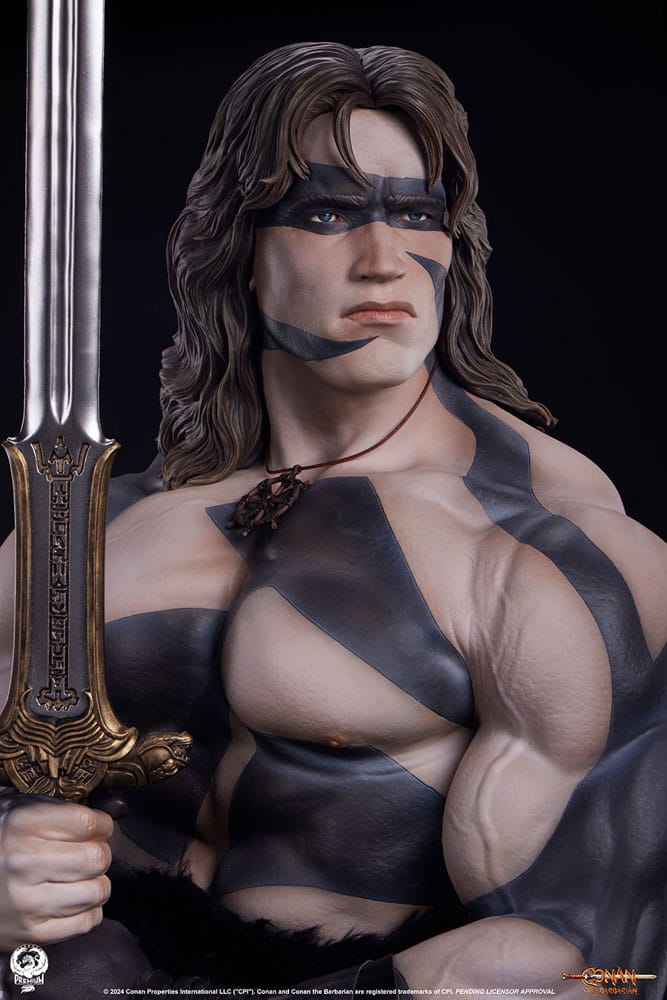 Conan the Barbarian Elite Series Statue 1/2 Conan Warpaint Edition 116 cm 0783214378409