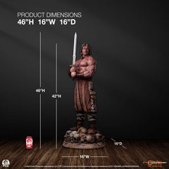 Conan the Barbarian Elite Series Statue 1/2 Conan 116 cm 0783214378416