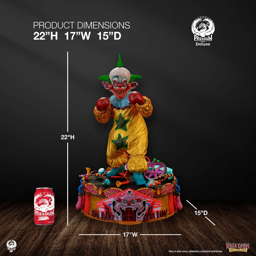 Killer Klowns from Outer Space Premier Series Statue 1/4 Shorty Deluxe Edition 56 cm 0712179860759