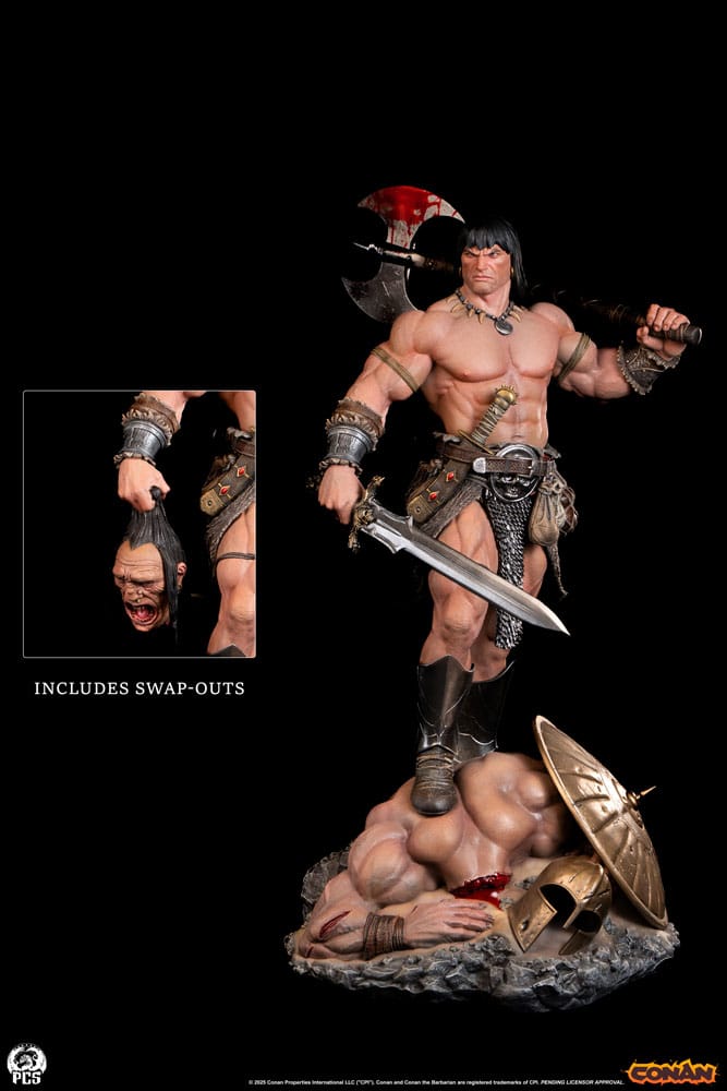 Conan the Barbarian Statue 1/4 Conan 58 cm 0783214379642