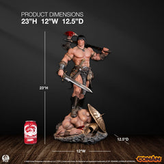 Conan the Barbarian Statue 1/4 Conan 58 cm 0783214379642
