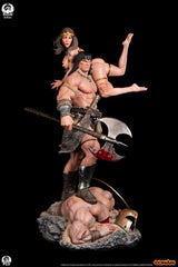 Conan the Barbarian Statue 1/4 Conan Deluxe Edition 63 cm 0783214379659