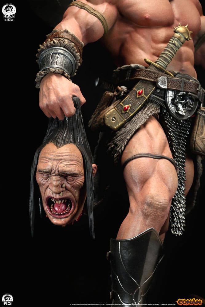 Conan the Barbarian Statue 1/4 Conan Deluxe Edition 63 cm 0783214379659