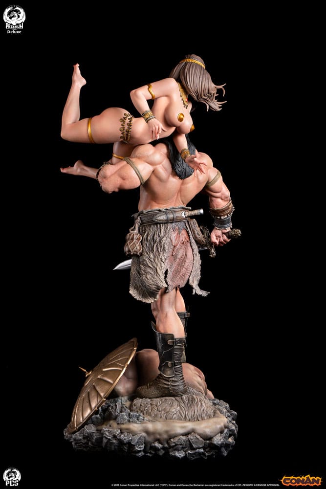 Conan the Barbarian Statue 1/4 Conan Deluxe Edition 63 cm 0783214379659