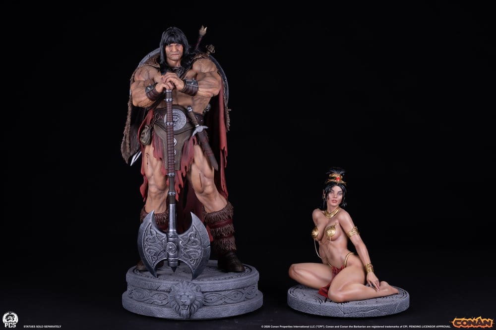 Conan the Barbarian Statue 1/3 The Maiden 36 cm 0783214380754