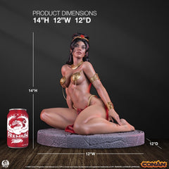 Conan the Barbarian Statue 1/3 The Maiden 36 cm 0783214380754