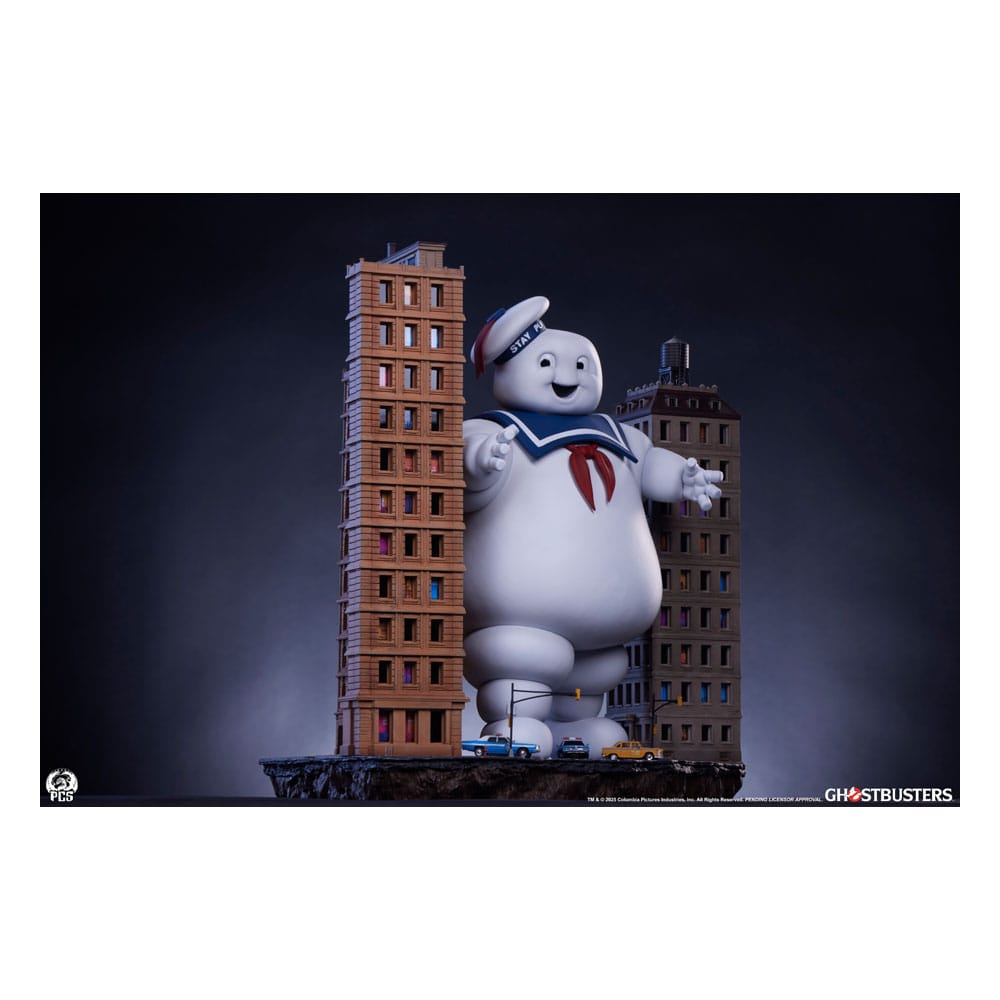 The Ghostbusters Diorama Statue Stay Puft Marshmallow Man 74 cm 0783214379048