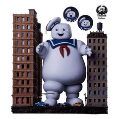 The Ghostbusters Diorama Statue Stay Puft Marshmallow Man Deluxe Edition 74 cm 0783214379055