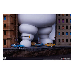 The Ghostbusters Diorama Statue Stay Puft Marshmallow Man Deluxe Edition 74 cm 0783214379055
