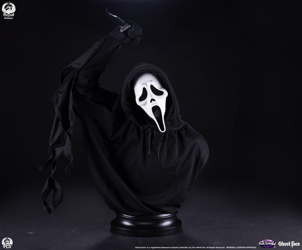 Ghost Face Life-Size Bust Deluxe Edition 94 cm 0783214380518