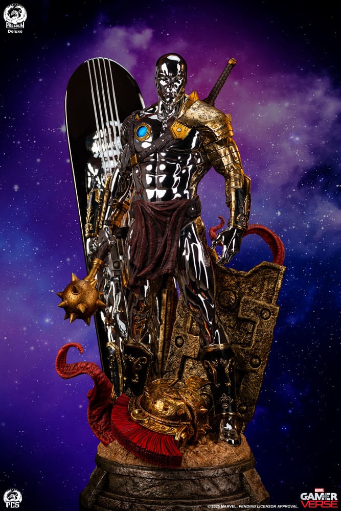 Marvel Gamerverse Statue 1/3 Silver Surfer Deluxe Edition 77 cm 0783214379673