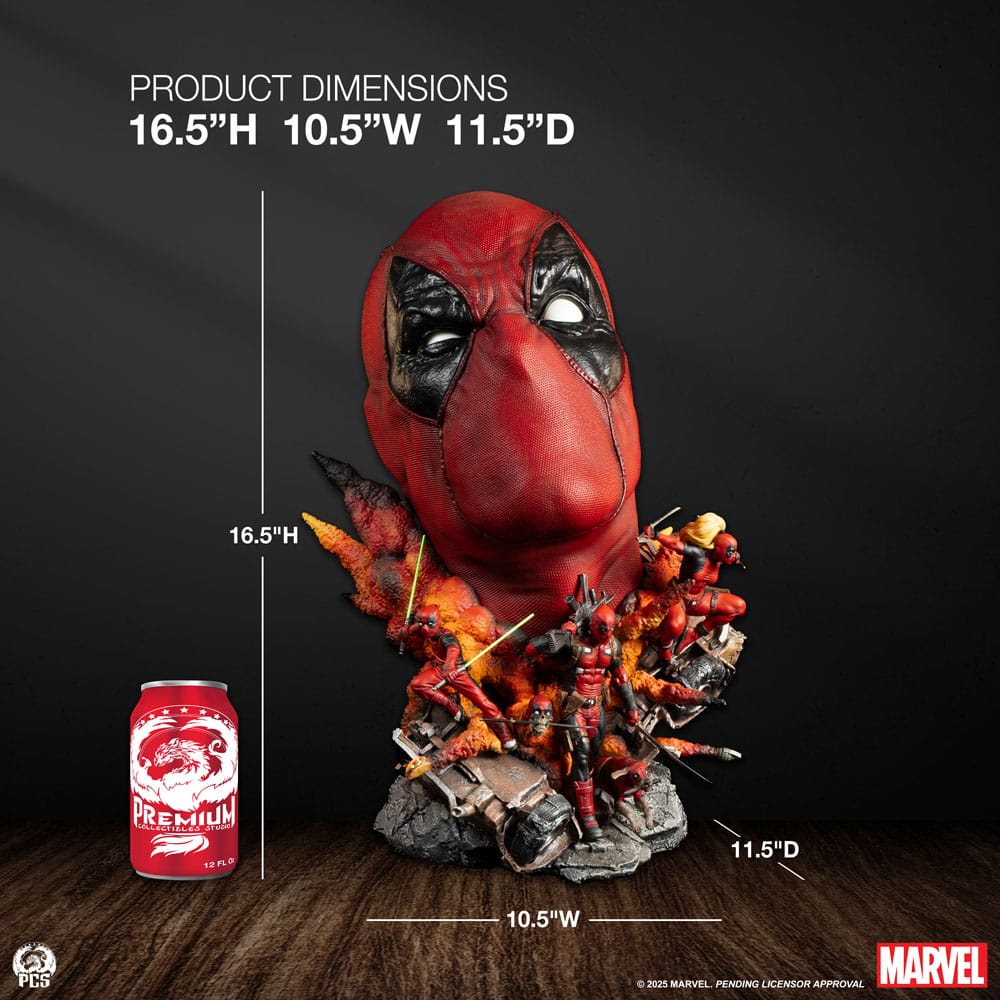 Marvel Fine Art Bust Deadpool 42 cm  0783214378560