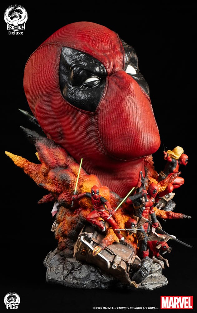 Marvel Fine Art Bust Deadpool Deluxe Edition 42 cm  0783214378492