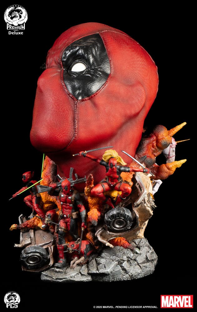 Marvel Fine Art Bust Deadpool Deluxe Edition 42 cm  0783214378492