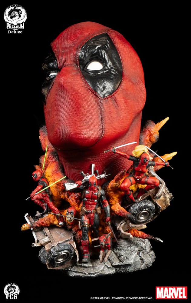Marvel Fine Art Bust Deadpool Deluxe Edition 42 cm  0783214378492