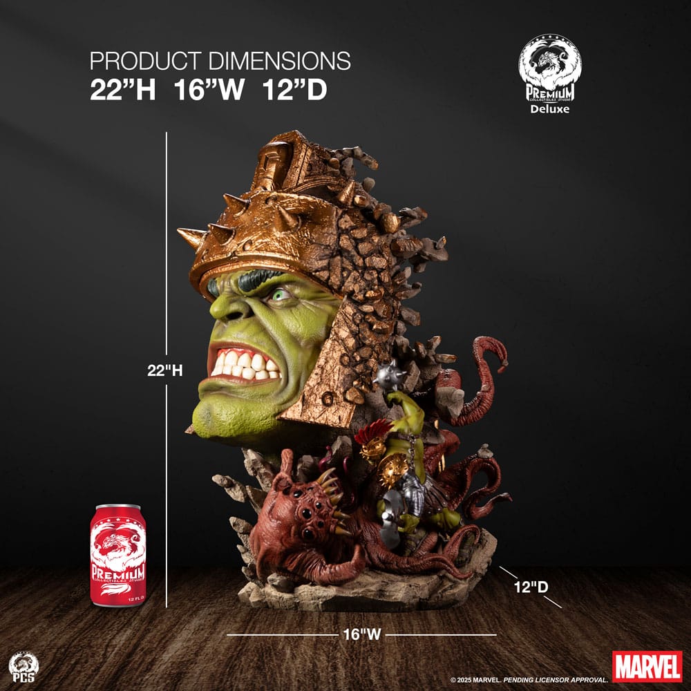 Marvel Fine Art Bust Planet Hulk Deluxe Edition 56 cm 0712179860544