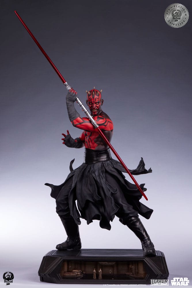 Star Wars Epic Series Statue 1/3 Darth Maul Platinum Exclusive 86 cm   0783214378591