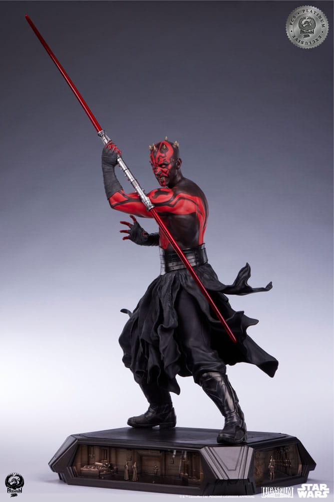 Star Wars Epic Series Statue 1/3 Darth Maul Platinum Exclusive 86 cm   0783214378591