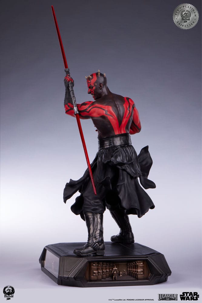 Star Wars Epic Series Statue 1/3 Darth Maul Platinum Exclusive 86 cm   0783214378591