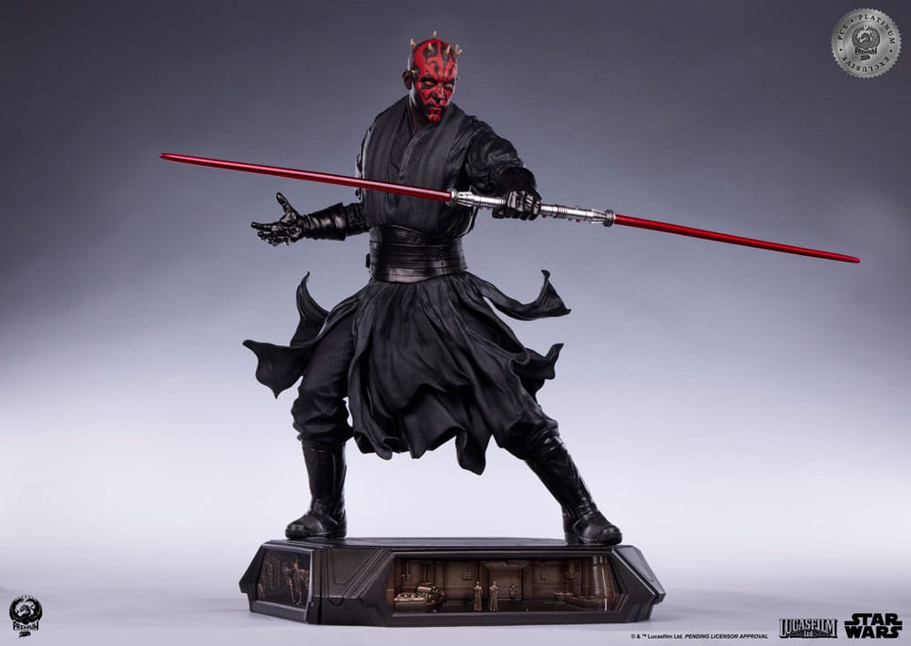 Star Wars Epic Series Statue 1/3 Darth Maul Platinum Exclusive 86 cm   0783214378591
