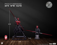 Star Wars Epic Series Statue 1/3 Darth Maul Platinum Exclusive 86 cm   0783214378591