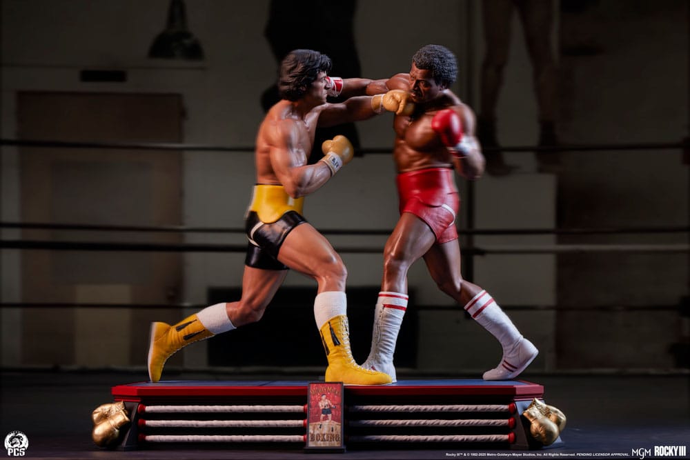 Rocky III Diorama 1/4 Statue Rocky Balboa  & Apollo Creed 48 cm 0712179860612