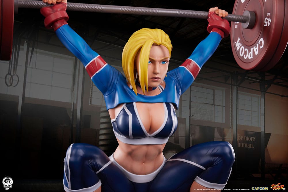 Street Fighter Premier Series Statue 1/4 Cammy: Powerlifting SF6 41 cm 0783214378645