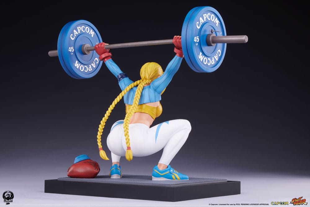 Street Fighter Premier Series Statue 1/4 Cammy: Powerlifting Alpha 41 cm 0783214378638