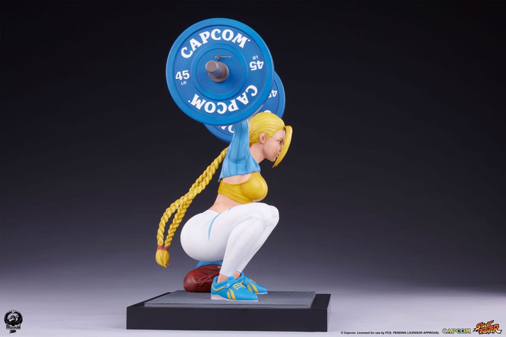 Street Fighter Premier Series Statue 1/4 Cammy: Powerlifting Alpha 41 cm 0783214378638
