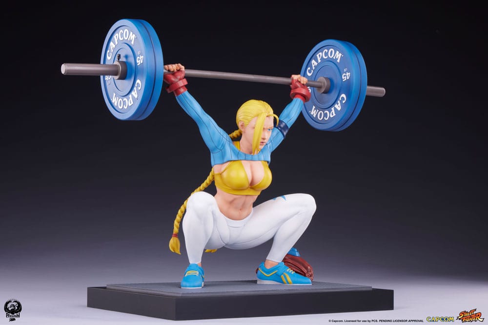 Street Fighter Premier Series Statue 1/4 Cammy: Powerlifting Alpha 41 cm 0783214378638