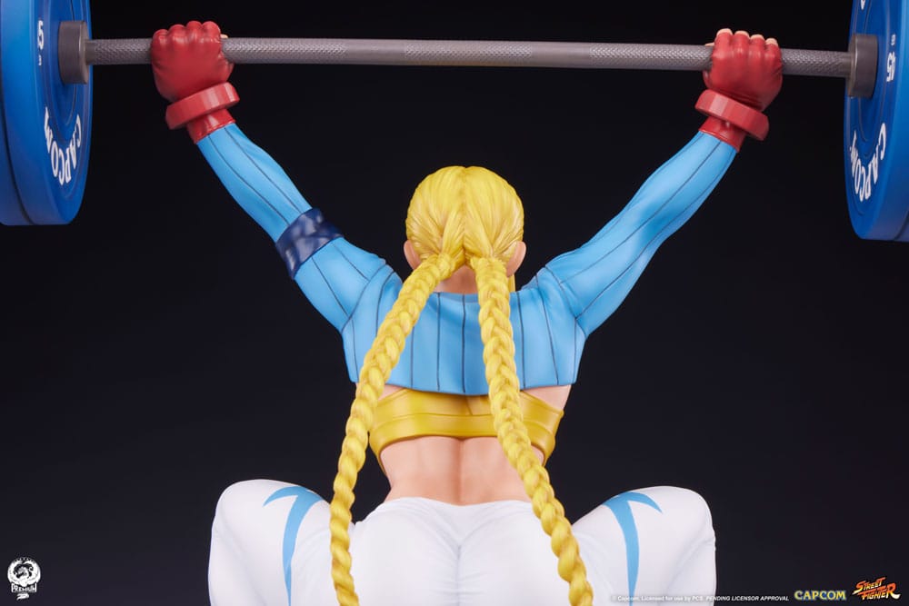 Street Fighter Premier Series Statue 1/4 Cammy: Powerlifting Alpha 41 cm 0783214378638