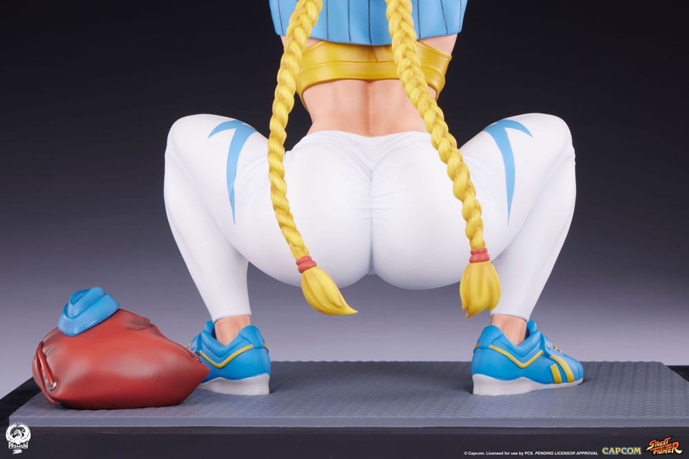 Street Fighter Premier Series Statue 1/4 Cammy: Powerlifting Alpha 41 cm 0783214378638