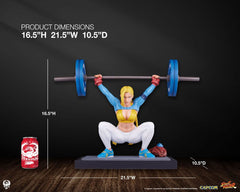 Street Fighter Premier Series Statue 1/4 Cammy: Powerlifting Alpha 41 cm 0783214378638